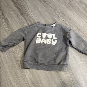 Cat & Jack Gray 'Cool Baby' Sweatshirt